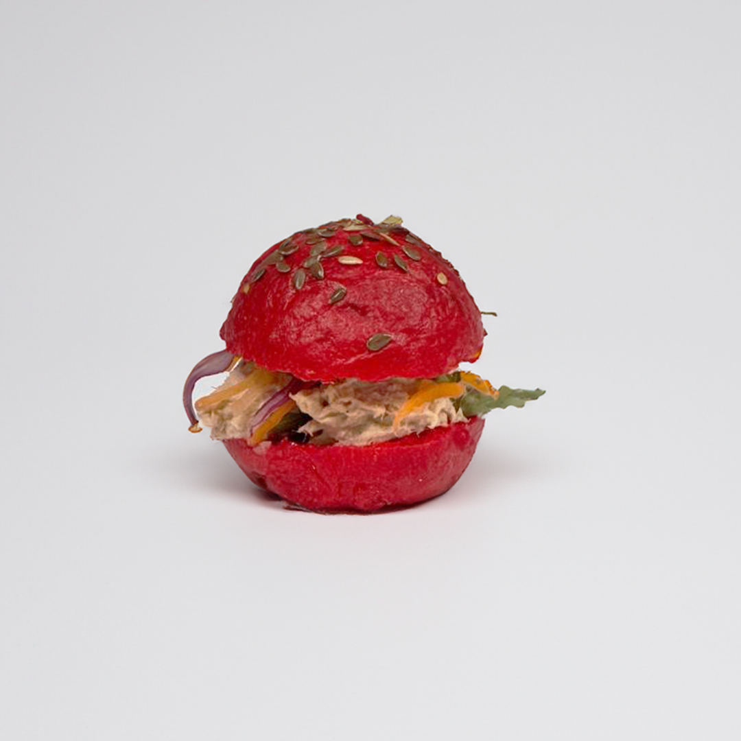 Plateau de mini-burgers