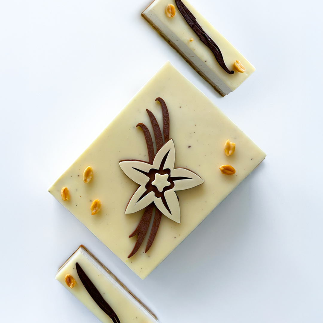 Entremets vanille intense